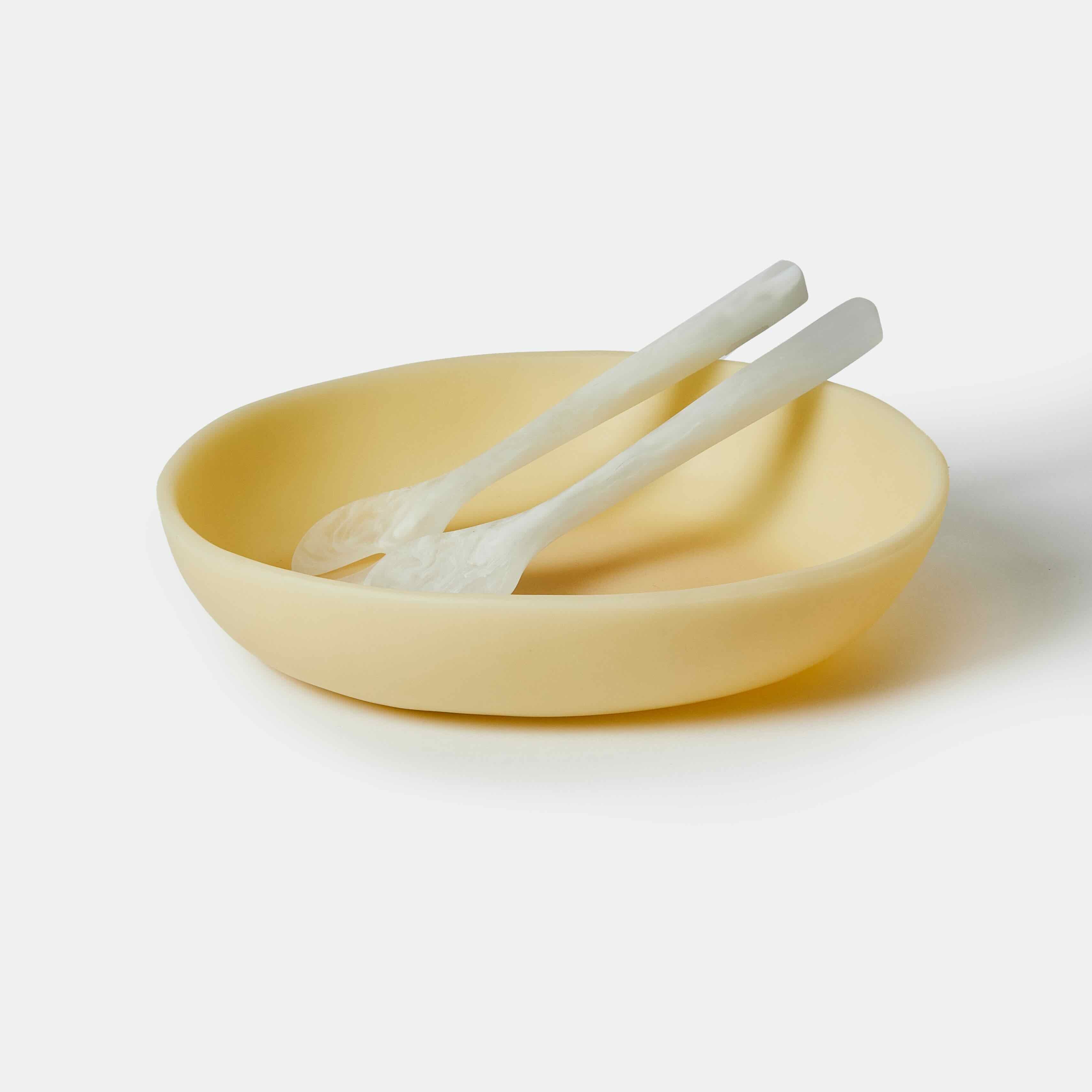 Salad Bowl, Butter Yellow