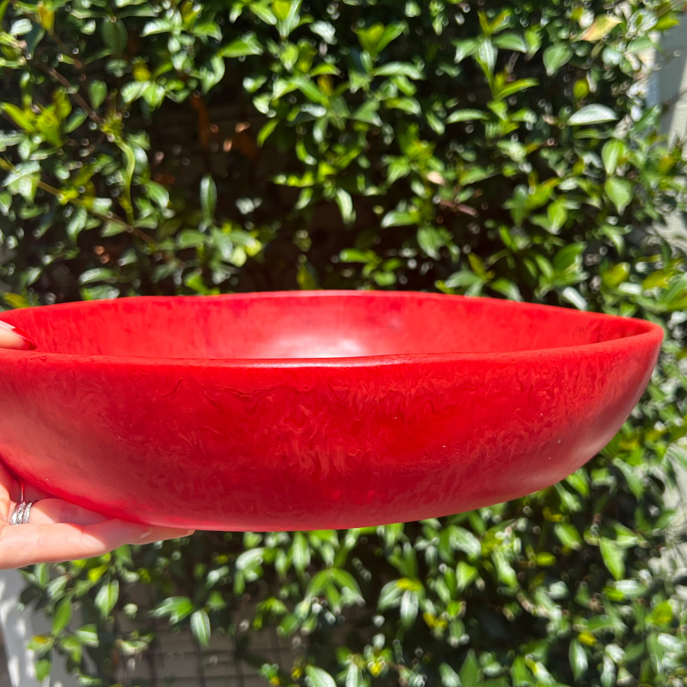 Large Serving Bowl | Margherita Red