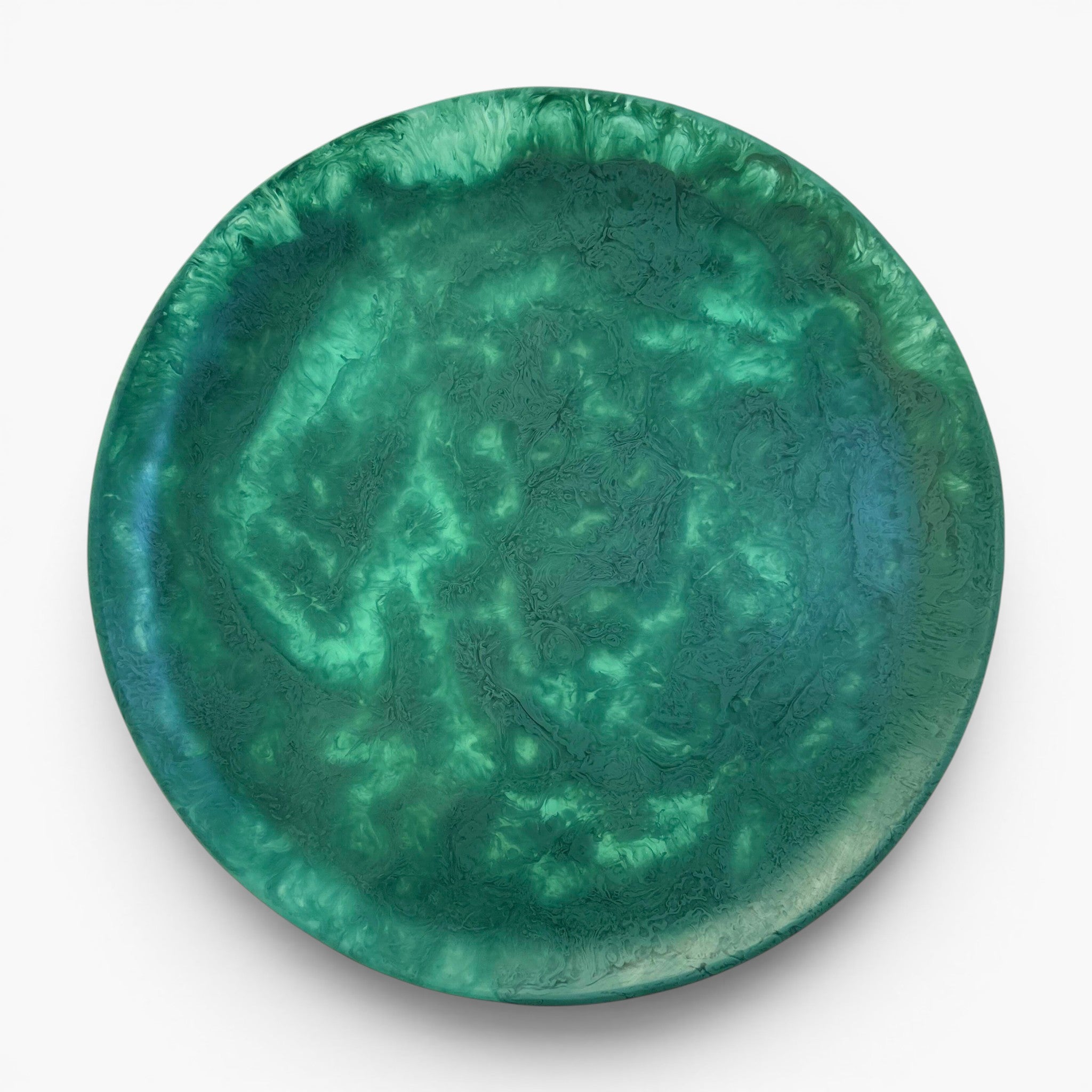 Large Platter, Vintage Green
