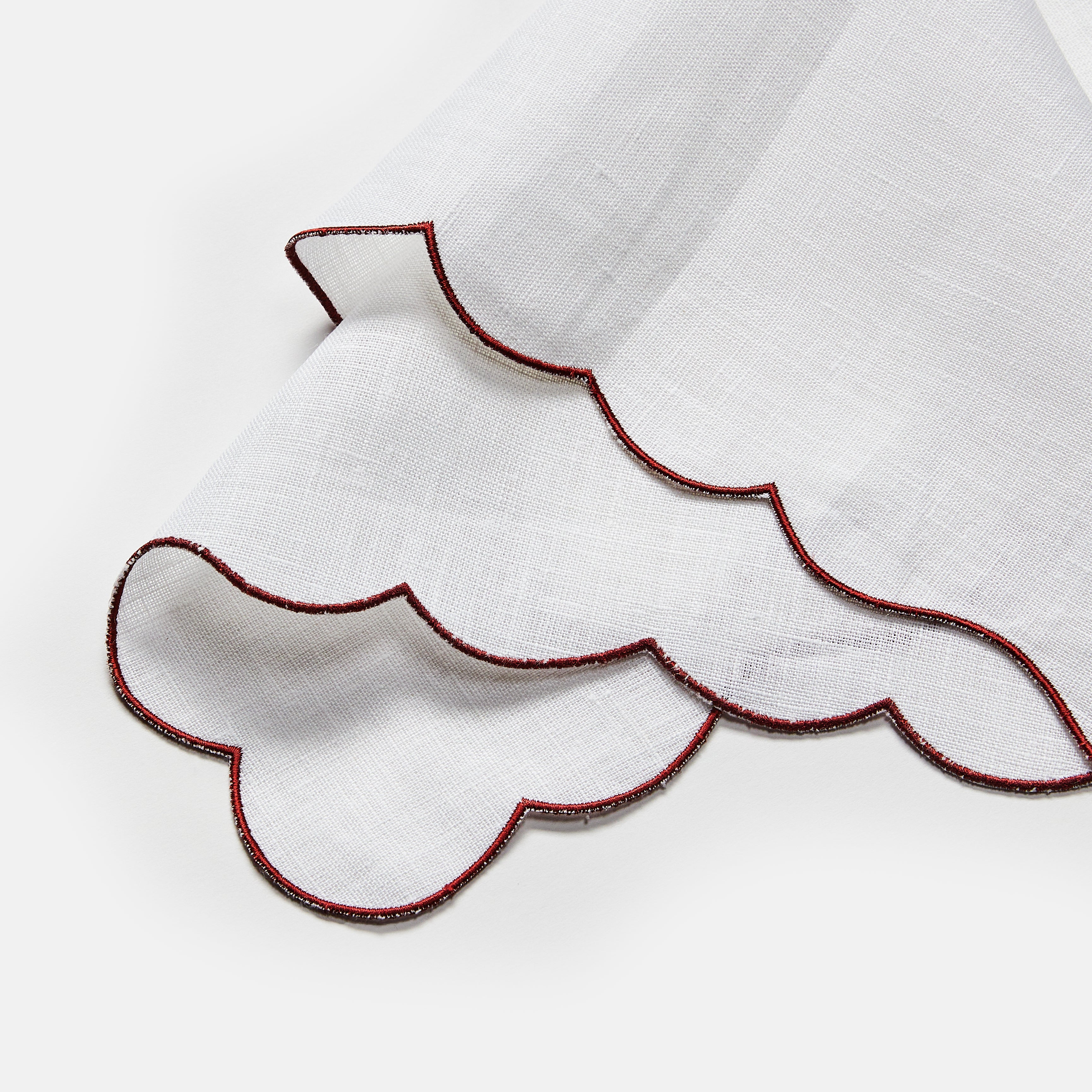Scalloped Napkin - Pre Order Now