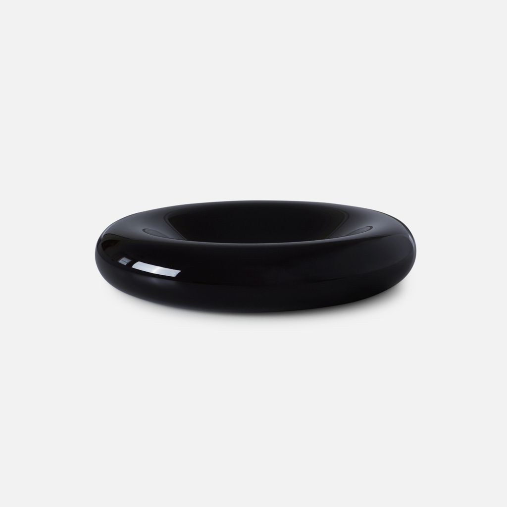 Gessen Syrup Bowl, Black